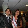Spencer Aronfeld with Miss South Florida Gianina Acevedo